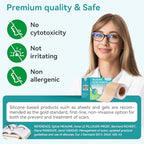 Dimora Medical Grade Silicone Scar Sheets - Ultra Soft Silicone Scar Tape (1.6”x120" Roll), Waterproof Scar Treatment for Surgical Scars, C Section, Tummy Tuck, Keloid Treatment
