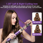 7 in 1 Blow Dryer Brush and Hair Dryer, Hot Hair Styler with Negative Ion 110,000 RPM Hair Straightener Brush for Fast Drying Straightening Curling Voluming, Suitable for All Types,Purple