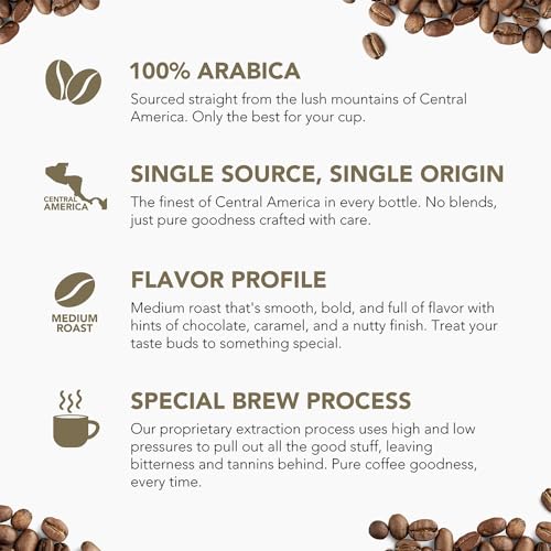 iHeartDogs Found Hound Cold Brew Coffee Concentrate - Low Acid Liquid Cold Brew Concentrate for Instant Iced Coffee and Hot Drinks