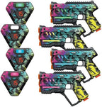 Laser Tag Set of 4, Lazer Tag Game for Kids Indoor & Outdoor Play, Gift Ideas for Kids Teens and Adults, Cool Toys for Teenage Ages 8 9 10 11 12+Year Old Boy & Girls
