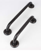 700Brass 18-Inch Grab Bar Featuring Anti-Slip Handrail, Solid Brass, Oil Rubbed Bronze, Heavy-Duty Construction Armrest, Bathroom Bathtube Shower Safety Rail