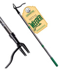 Grampa's Weeder Stand Up Weed Puller Tool with Heavy-Duty Steel Long Handle