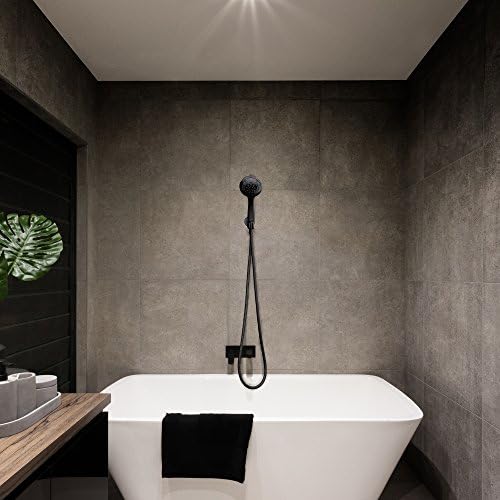 Luxury Spa Series, 6 Spray Settings 4.5 inch Hand Held Shower Head, Long Stainless Steel Hose, MAXX-imize Your Shower with Showerhead in Oil Rubbed Bronze Finish