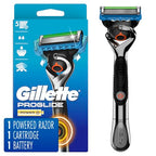 Gillette ProGlide Power Razor for Men, 1 Gillette Power Razor Handle + 1 Blade Refill