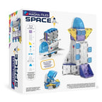 MAGNA-TILES Space 32-Piece Magnetic Construction Set, The Original Magnetic Building Brand