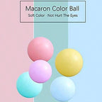 MoonxHome Ball Pit Balls for Toddlers, BPA Free Crush Proof Plastic Toy Balls for Ball Pit, Children's Pool Water Toys, Macaron Ocean Balls for Play Tent 2.15 Inch Pack of 100…