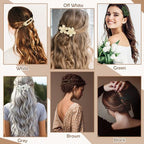 12 Pcs Flat Hair Clips for Women, Lay Flat Claw Clips Flower Hair Clips for Women French Concord Flat Hair Clips, 3 Styles Matte Hair Clips for Thin Thick Hair