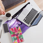 Custom Playmat 24" x 14" Non-Slip with Mat Bag - Printable Play Zone & Optional Stitched Edging, Any Image Printed Your Design Tournament and Card Game Legal