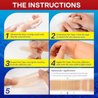 1.6"x 60" Medical Silicone Scar tape for Scars: Medical Grade Scar Sheets Reduces the Appearance of Scars from surgical Acne Stitches Burns More