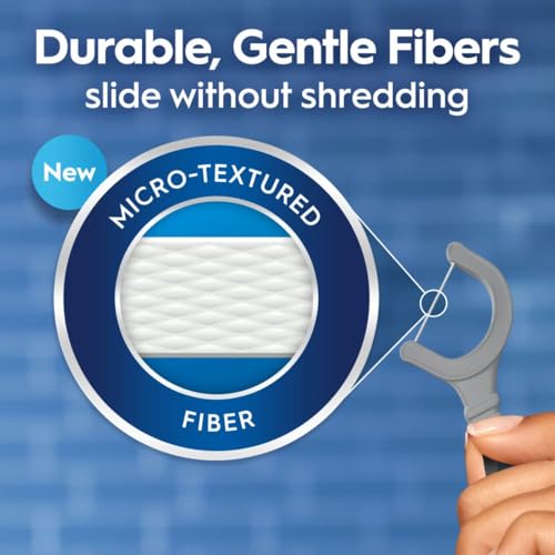 Oral-B Glide Ultra Deep Clean Floss Picks, Removes Food and Plaque, Cool Mint Flavor, 75 Floss Picks, Pack of 3