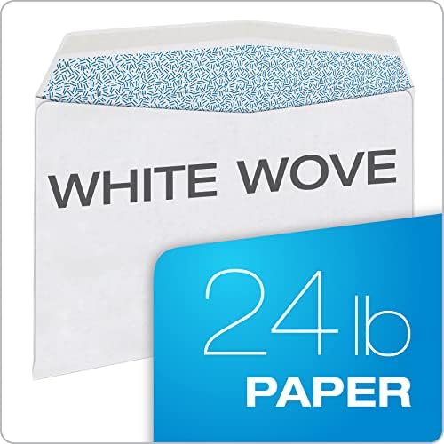 Adams W2 Envelopes, For Standard IRS W2 Forms, Gummed Double Window Security Envelopes, 5-5/8"x 9", 50 per Pack (TXA2219LR), White