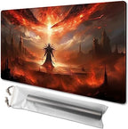 MTG Playmat - Non-Slip Backing Printing, Ideal for Card Game Enthusiasts TCG Playmat (Disaster befalls1-No Deck)