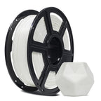 FLASHFORGE 3D Printer Filament, PLA PRO Filament 1.75mm, 1KG Spool (2.2lbs), Dimensional Accuracy +/- 0.02mm for FDM 3D Printers, Better Tenacity & No Knotting (White)