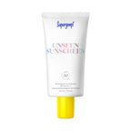 Supergoop! Unseen Sunscreen - SPF 50 - Clear & Invisible Face Sunscreen + Broad Spectrum + Makeup-Gripping Primer - Weightless, Scentless, Oil Free - For All Skin Types & Tones - 2.5 fl oz