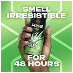 AXE Wild Bamboo Men's Body Spray Deodorant 48hr Odor Protection With Essential Oils Aluminum Free Deodorant Body Spray 4.0oz