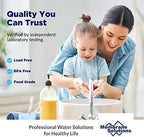 Membrane Solutions 20 Micron Sediment Water Filter Replacement Polypropylene Cartridge 10"x 2.5" for Whole House RO System, Compatible with Aqua-Pure AP110, GE FXUSC, WHKF-GD05, Culligan P5-6 Pack
