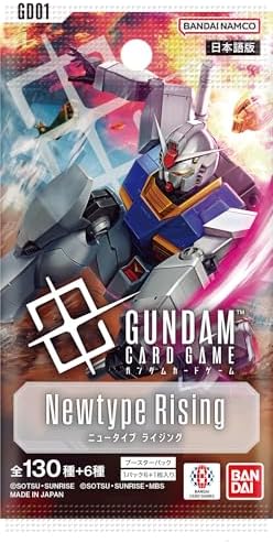 Gundam Card Game Booster Box - Newtype Rising (GD01) (Japanese) - 24 Packs