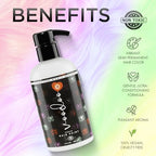 VOODOO Without Color (Clear) Hair Paint 8 oz | Vegan & Cruelty-Free Hair Dye | Ammonia, Sulfate & Paraben-Free | Intermixable Temporary Hair Color | Semi Permanent Hair Color (8 Oz)