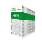 Mann+Hummel 13 x 21-1/2 x 1 MERV 8 Pleated HVAC AC Furnace Air Filters. Case of 12. (Exact Size: 13 x 21.5 x 0.75 Inches)