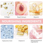 30 Pairs Lip Mask & Eye Mask,Under Eye Patches for Reducing Fine Lines & Dark Circles,Collagen Crystal Lip Patches for Lip Spa Daily Labial Masks Hydrating Lip Treatment Christmas Gifts
