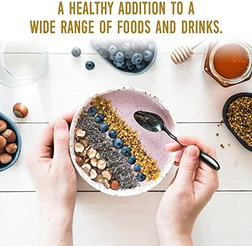 Alovitox Bee Pollen Granules 16 Oz | 100% Pure, Fresh Raw Bee Pollen | Superfood Packed Bee Pollen with Antioxidant, Protein, Vitamins & More | Nutritional Yeast & Gluten Free