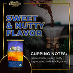 Mt. Whitney Colombia Monte Sierra Organic Single Origin, Medium Dark Roast, Smooth Full Flavored, Low Acid Coffee (Ground, 12 Oz)