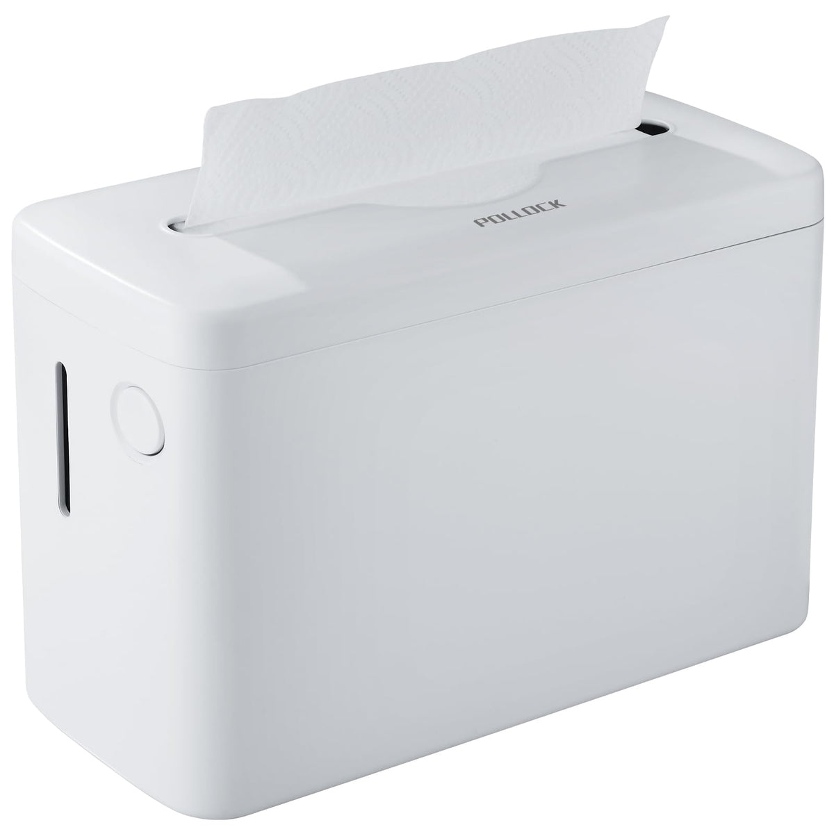 Pollock Paper Towel Dispenser Holder Countertop Commercial,White-L