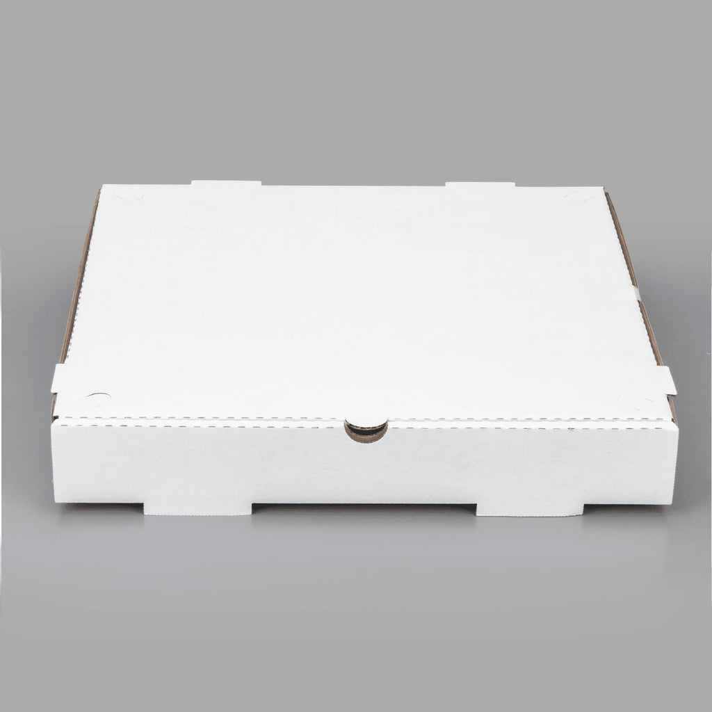 Karat Corrugated Pizza Boxes 14" x 14" x 2" [50 Pack] – Ventilated, Grease-Resistant, Durable for Pizza, Catering or Shipping Use