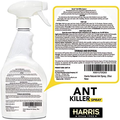 Harris Ant Killer Spray, 20 oz for Indoor and Outdoor Use