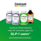 Centrum Multivitamin for Women, Multimineral Supplement with Iron, Vitamin D3, B Vitamins and Antioxidant Vitamins C and E, Gluten Free, Non-GMO Ingredients - 250 Count