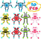 Transformable Fidget Spinner Toys for Kids and Adults,10 PCS Finger Sensory Toy for Teens with Autism ADHD Anxiety Relief,Birthdays Gifts Party Favors for Boys Girl Travel Stocking Stuffers