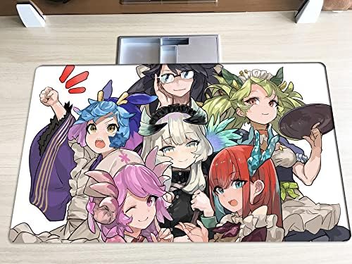 New Playmat Dragonmaid Deck TCG CCG OCG Trading Card Game Mat No Zones + Free Bag (ZD014-276-K)