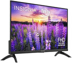 INSIGNIA 24" Class F40 Series LED Full HD Smart Fire TV, Voice Remote with Alexa, Stream Live TV Without Cable