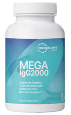 Microbiome Labs Mega IgG2000 Capsules - Dairy Free Bovine Colostrum Supplement Alternative - Immunoglobulin Supplement from Bovine Serum to Support Digestive Health (120 Capsules)