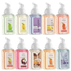 Foaming Hand Soap Pack of 10 - Moisturizing Hand Soap with Aloe Vera and Essential Oils - Alcohol-Free-Hand Wash in Citrus Blend, Lemon, Orange, Lime, Grapefruit Bath Soap Set