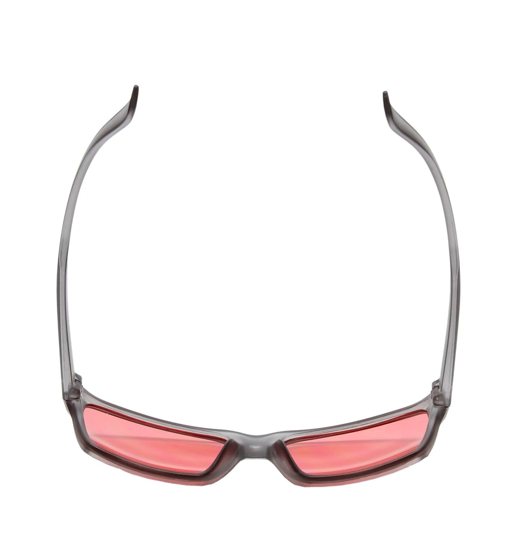 Medspex R787M FL-41 Tinted Glasses Crystal Black Grey Migraine FL41 Fluorescent Light Sensitivity Indoor Photophobia Reader