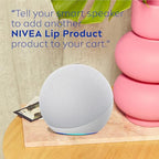 NIVEA Dewy Lip Balm with Hyaluronic Acid, Lightweight and Ultra-Hydrating for All Day Moisture, Leaves Visibly Less Noticeable Lip Lines and No Waxy Feel, 0.18 Oz, Pack of 4