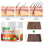 Frovetani Batana Oil from Honduras for Hair Growth, 100% Organic Raw , Promotes Hair Thickness, Healthier & Strengthening, Prevents Hair Loss 7.8FL.OZ