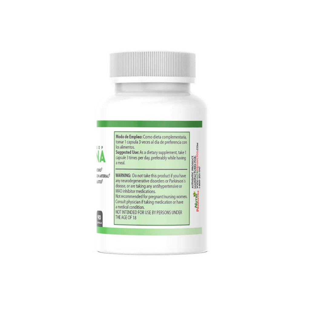 Nutrisalud Products Capsulas de Guanabana Extra potente 1350mg per Serving. Set de 2 frascos con 90 Cap c/u. Aumenta Defensas, Anti Inflamatorio, Mejora Presion Arterial, Regenera Celulas.