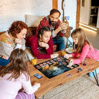 MTG Playmat TCG Playmat -Includes Storage Tube and 7 Dice-Experience Top-Tier Quality and Edge-Locking Waterproof and Non-Slip Mat! (playmat Without Zones, 1-The Mysterious Ghost Ship)