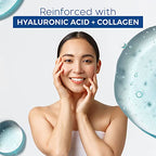Hyaluronic Acid & Collagen Face Moisturizer - Anti-Aging, Ultra Hydrating, Fine Lines & Wrinkles Treatment - Dermatologist Tested Korean Skincare - Clean Beauty, Cruelty-Free - 1.69 oz