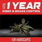 Ortho GroundClear Year Long Vegetation Killer Refill - Visible Results in 1 Hour, Kills Weeds and Grasses to the Root, Up to 1 Year of Weed and Grass Control, 1.33 gal.