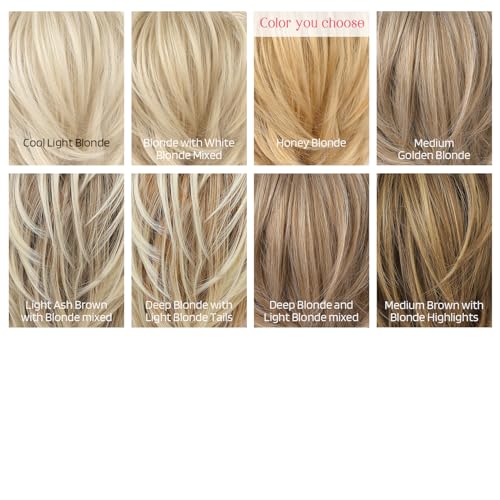 HOOJIH Ponytail Extension, Claw Clip in Straight Messy Hair Bun 9 Inch Short Ponytail Extension with Bendable Metal Wire Hair Pieces for Women Fake Hair Bun DIY Styles - Honey Blonde
