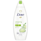 Dove Body Wash 11 Ounce Go Fresh Cucumber & Green Tea, 11 Fl Oz (Pack of 2)