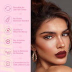 JIMIRE Magnetic Eyelashes with Applicator Soft Magnetic Lashes Black+Brown Reusable Comfortable Magnetic Eyelashes Natural Look Lash Primer No Glue No Eyeliner Needed Soft Magnets Eyelashes