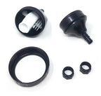ATIE 3900 Sport, 280 Black Max F5B, TR35P Pool Cleaner Complete Backup Valve Kit G62 with 2 Hose Nut D16 Replacement for Zodiac Polaris 3900 Sport, 280 Black Max F5B, TR35P Pool Cleaners (Black)