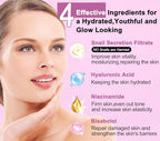 Christmas Gifts for Women,Skin Care Set,Anti-Aging Moisturizing Repair Soothing Snail Mucin Serum Facial Skin Care Routine Kit for Sensitive Dull Skin & Fine Lines,Skincare Gift Set Teenage Teen Girl