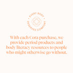Cora Organic Cotton Tampons Multipack (36 Regular, 36 Super Tampons)