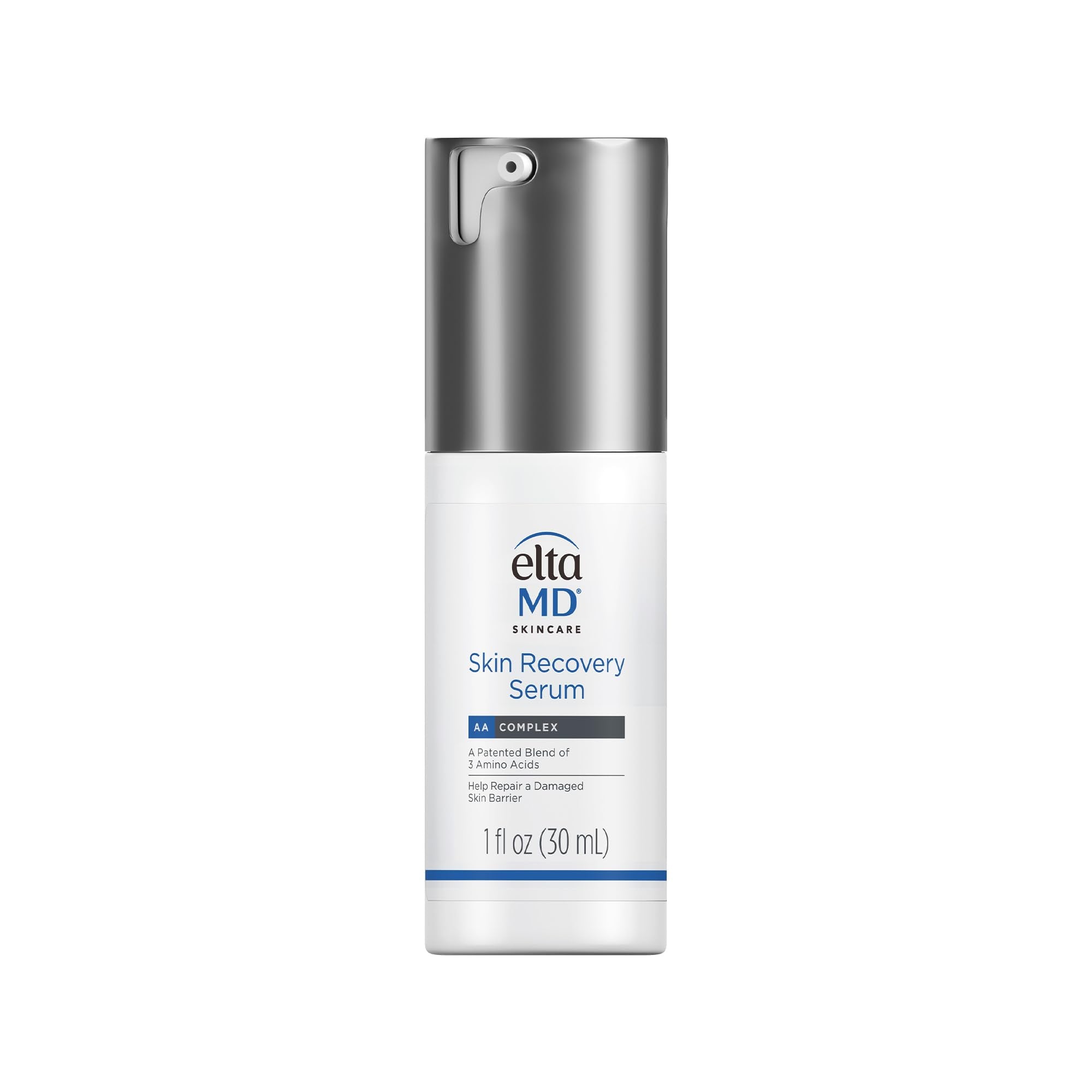 EltaMD Skin Recovery Face Serum Repairs Damaged Skin, Amino Acid and Antioxidative Formula, Hyaluronic Acid Face Serum with Vitamin B5, 1 Fl Oz, Untinted