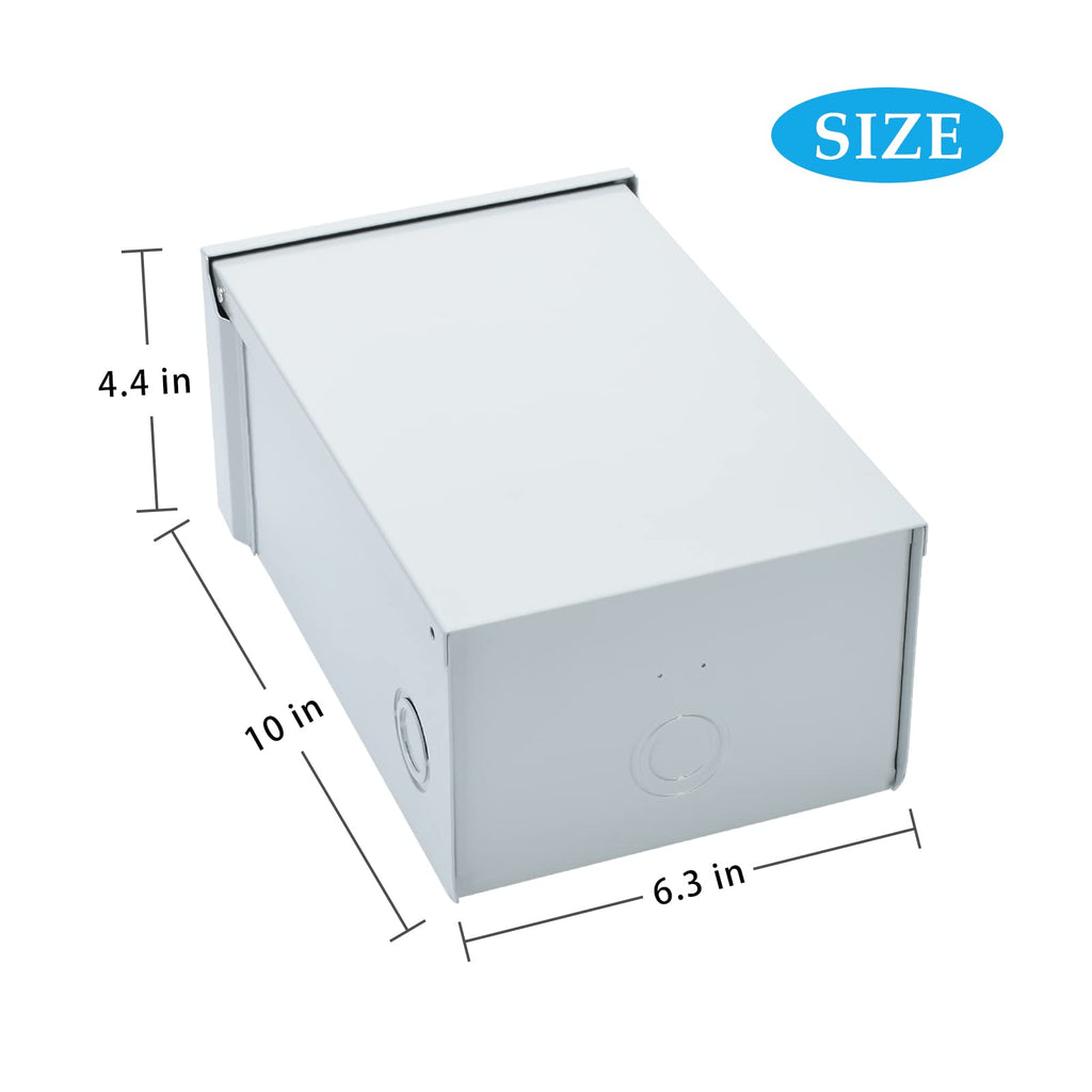 briidea 50 Amp Spa Panel with 3-Pole 50 Amp GFCI Breaker, IP 65 Waterproof, Ideal for Spas, Hot Tubs, Swimming Pools, Home